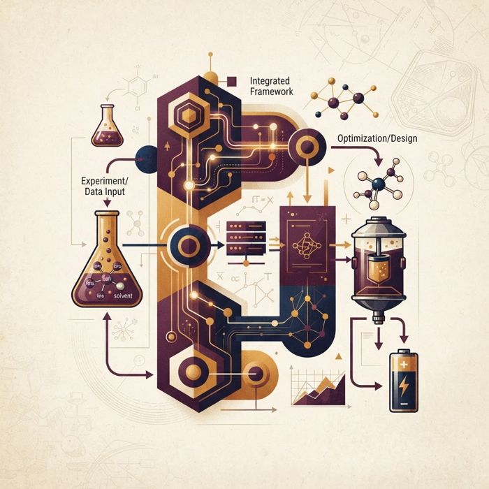 تقرير قابلية إعادة الاستخدام: إطار نمذجة متكامل لتصميم الإلكتروليتات السائلة